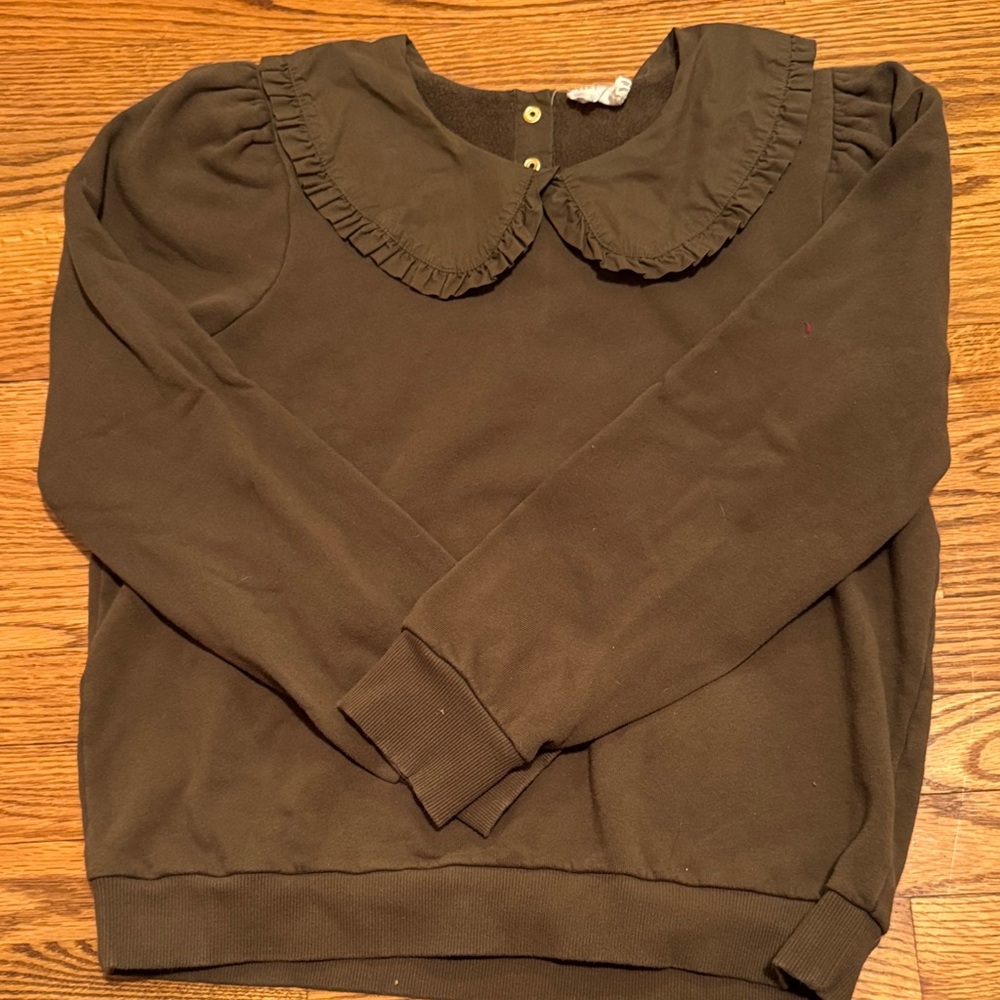 Retro Vintage Style Nation LTD Coco Sweatshirt in Lagoon size L